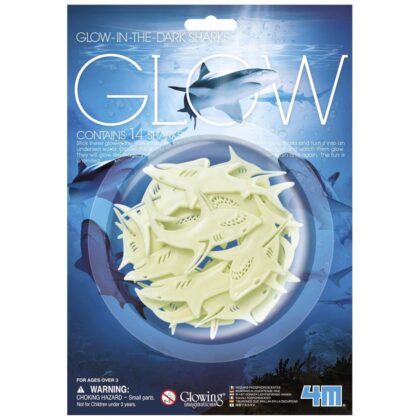 4M Glow In the Dark Sharks