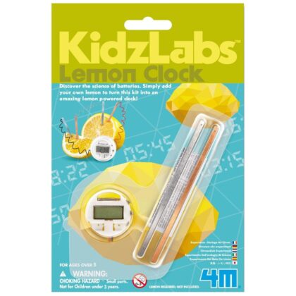 4M Lemon Clock Mini Science Experiment