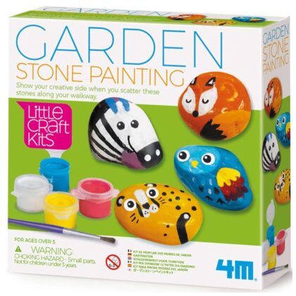 4M Little Craft Garden Stone Painting Kit