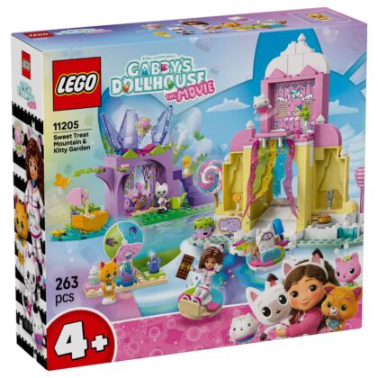 LEGO 11205 Gabby’s Dollhouse Sweet Treat Mountain & Kitty Garden