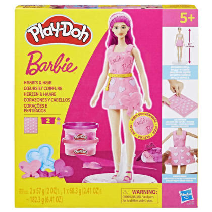 Playdoh Barbie Hearts and Hair