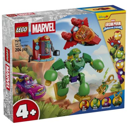 LEGO 11211 Marvel Iron Man N His Awesome Friends Loki vs. Team Iron Man