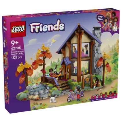 LEGO 42705 Friends Cozy Fall Forest Cabin