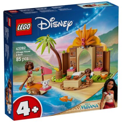 LEGO 43282 Disney Moana Village House N Boat