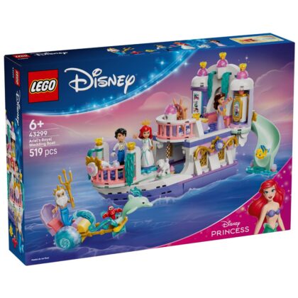 LEGO 43299 Disney Princess Ariel’s Royal Wedding Boat