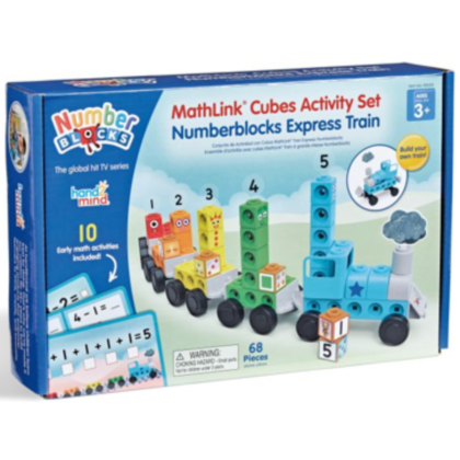 Hand2Mind Mathlink Cubes Activity Set Numberblocks Express Train
