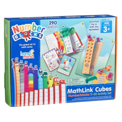 Hand2Mind Mathlink Cubes Number Blocks 11-20 Set