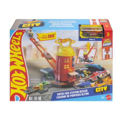 Hot Wheels Super Fire Station Rescue