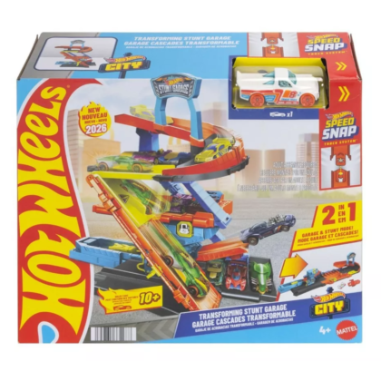 Hot Wheels Transforming Stunt Garage