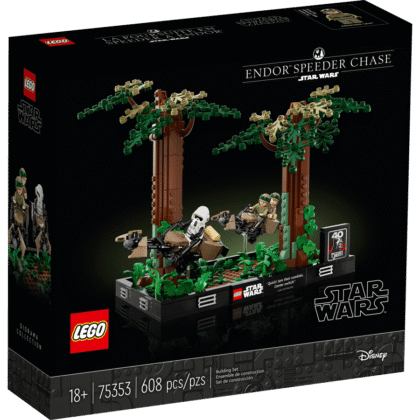 LEGO 75353 Starwars Endor Speeder Chase Diorama