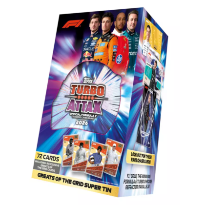TOPPS F1 Turbo Attax 2627 Super Tin