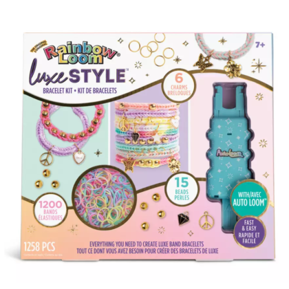 Rainbow Loom Luxe Style Bracelet Kit Auto Loom