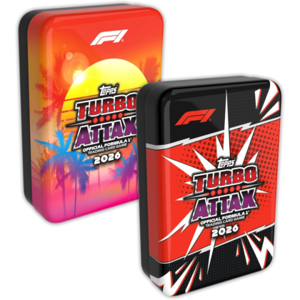 TOPPS F1 Turbo Attax 26/27 Mega Tin Bundle of 2