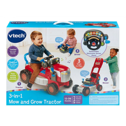 VTech 3in1 Mow N Grow Tractor